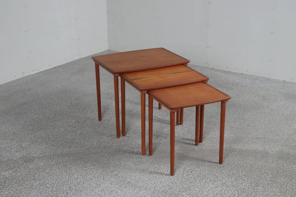 Indskudsborde, Teak — billede 3