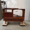 Vintage TV/radio møbel, bar, teak — billede 5