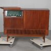 Vintage TV/radio møbel, bar, teak — billede 2