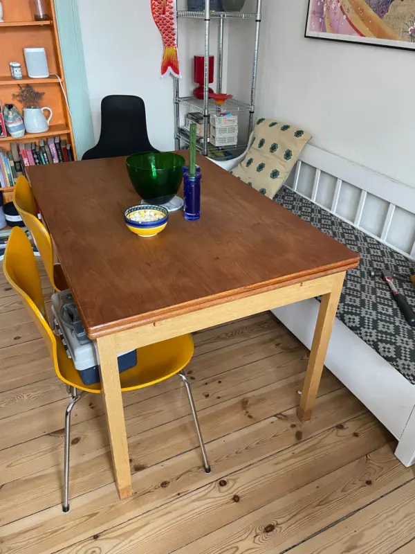 Spisebord med hollandsk udtræk, SKM/Børge Mogensen