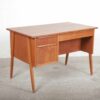 Kombineret skrivebord, kommode og sminkebord, i teak — billede 2