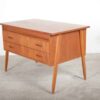 Kombineret skrivebord, kommode og sminkebord, i teak — billede 5