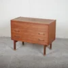 Kommode med spejl, teak — billede 2