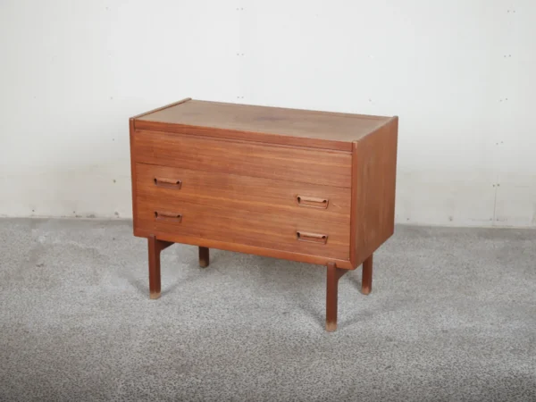 Kommode med spejl, teak — billede 2