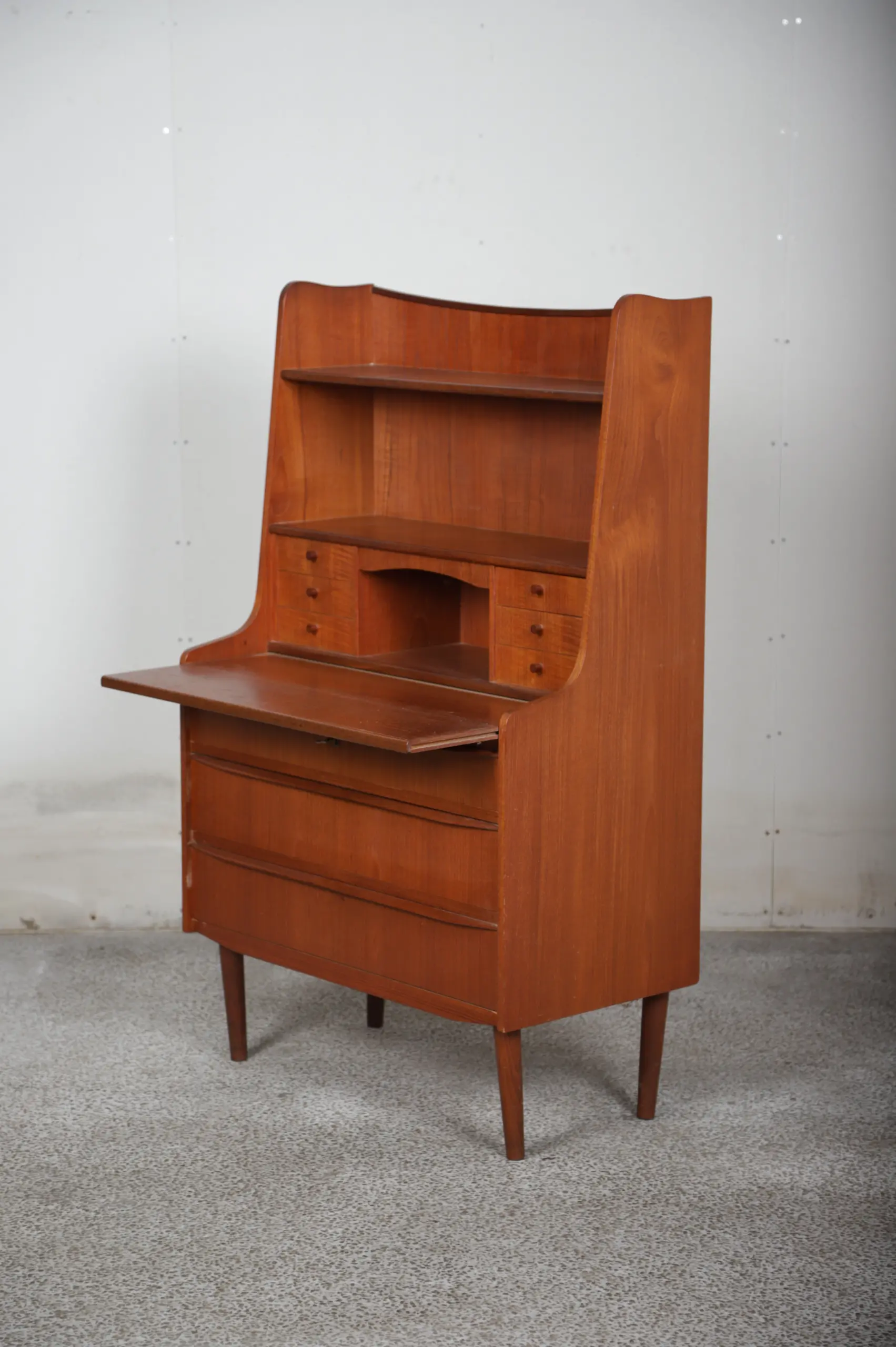 Sekretær i teak