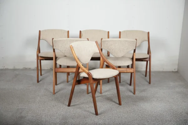 Seks flotte spisestole
