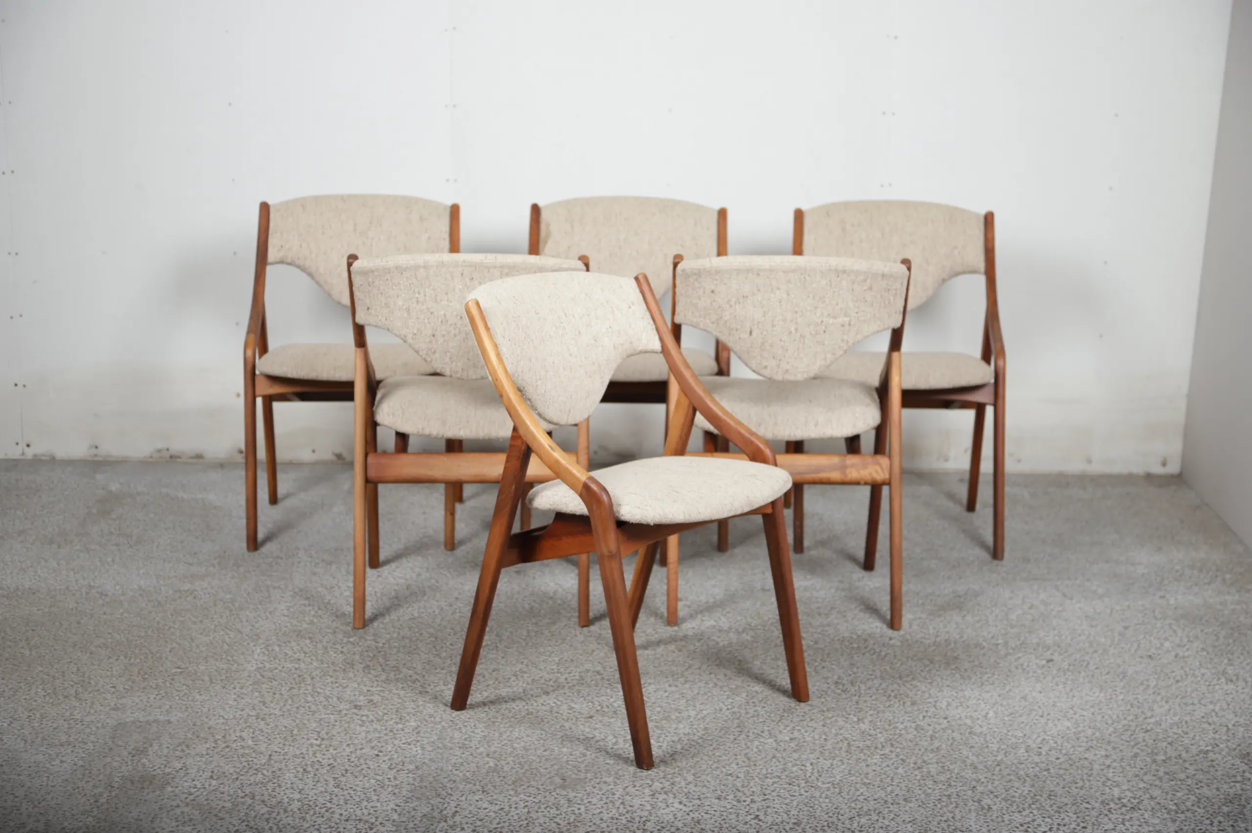 Seks flotte spisestole
