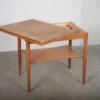 Sofabord/spillebord, foldbart, teak, Børge Mogensen