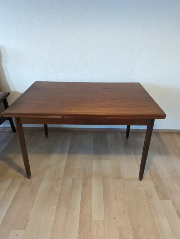 Spisebord i teak med hollandsk udtræk
