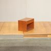 Natbord, teak, væghængt — billede 4