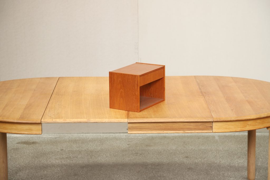 Natbord, teak, væghængt — billede 4