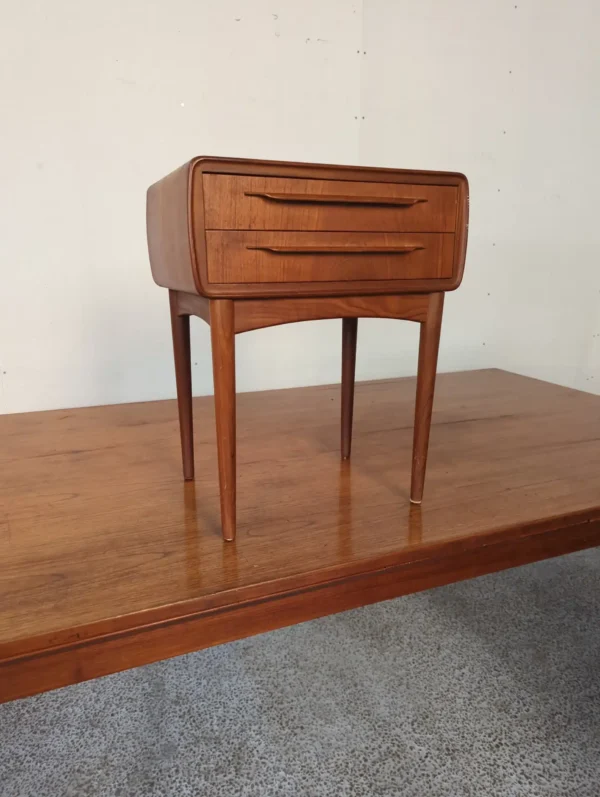 Sengebord, Johannes Andersen, teak