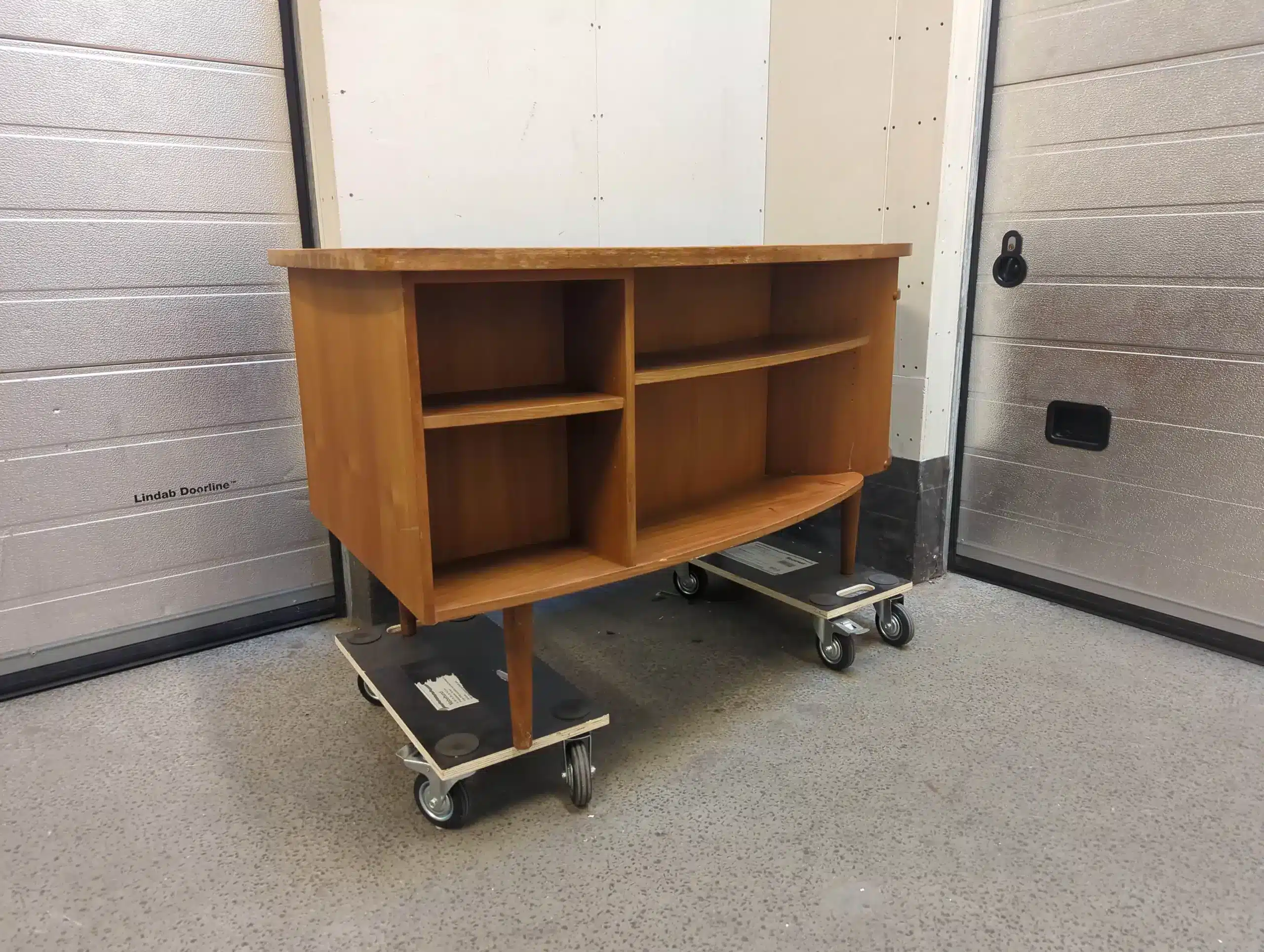 Skrivebord, teak, Kai Kristiansen