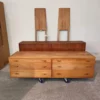 Wegner RY-20, todelt høj skænk, teak