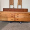 Wegner RY-20, todelt høj skænk, teak