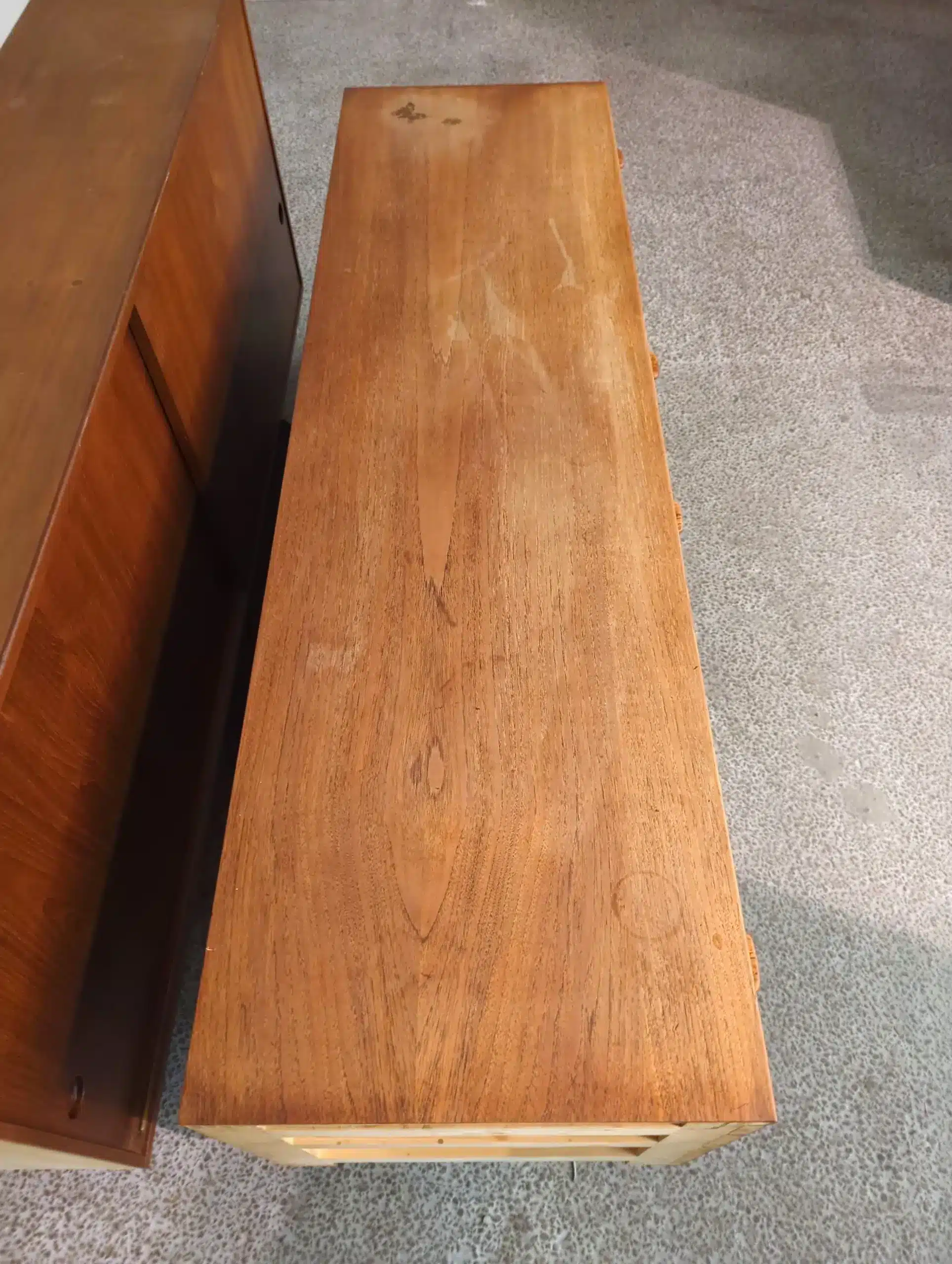 Wegner RY-20, todelt høj skænk, teak