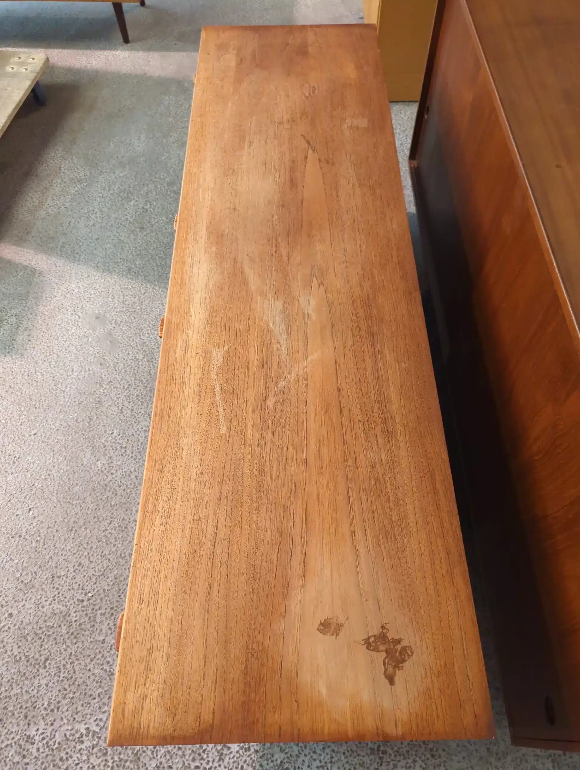 Wegner RY-20, todelt høj skænk, teak