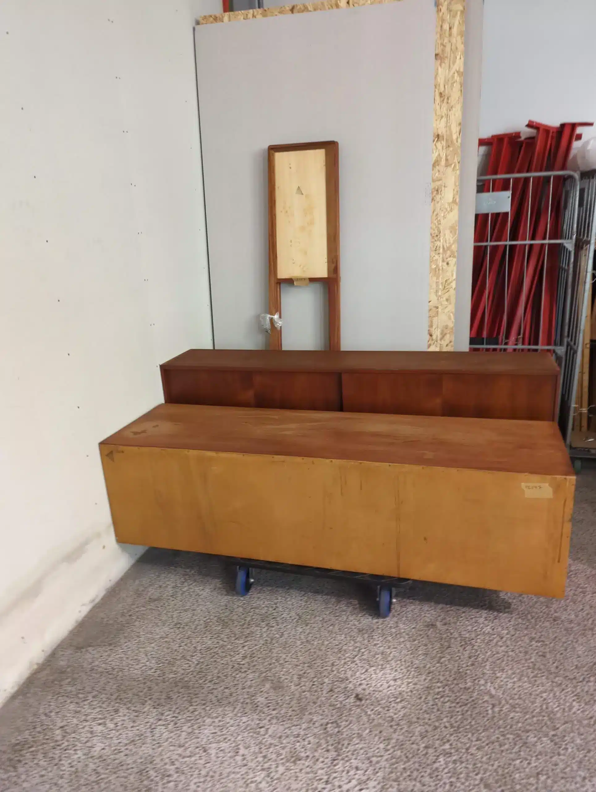 Wegner RY-20, todelt høj skænk, teak