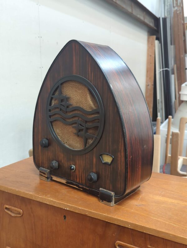 Philips radiomøbel, palisander