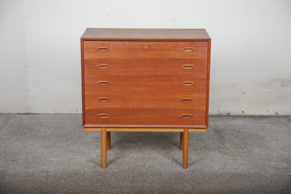 Kommode, teaktræ, b: 80 d: 40 h: 85