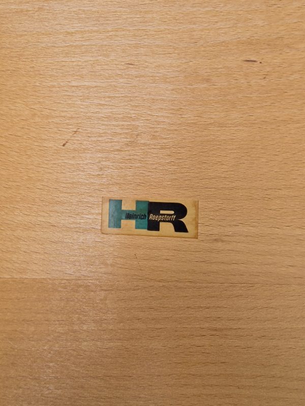 Skrivebord, teak, Heinrich Roepsdorff