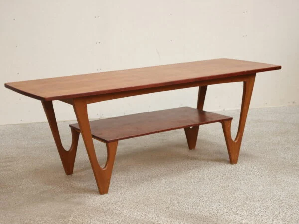 Sofabord, teak og eg, Kurt Østervig