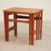 Hans J. Wegner/ Andreas Tuck. Model AT40 Indskudsborde i teak, Hans J. Wegner/ Andreas Tuck. Model AT40 — billede 2