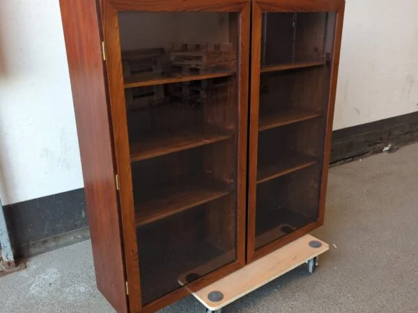 Vitrine, palisander, Omann Jr, model nr 10