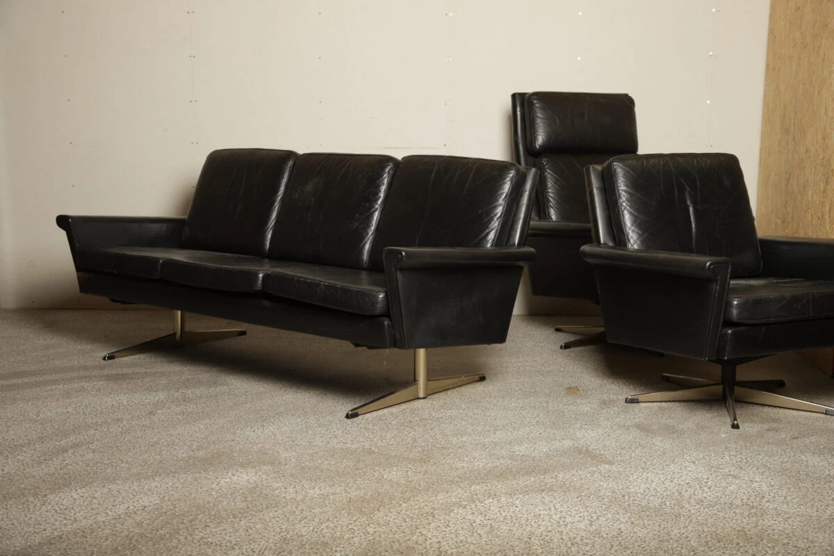 Thams Tre-personers sofa på shakerstel