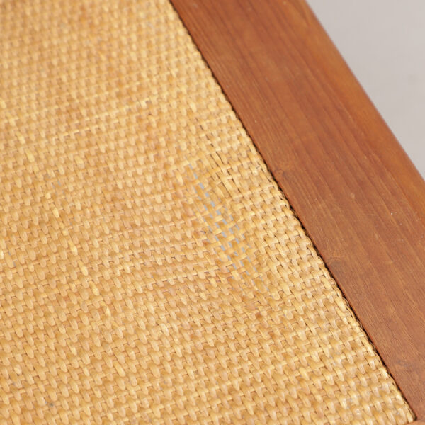 Sofabord, teak/rattan, Peter Hvidt & Orla Mølgaard-Nielsen, France & Søn