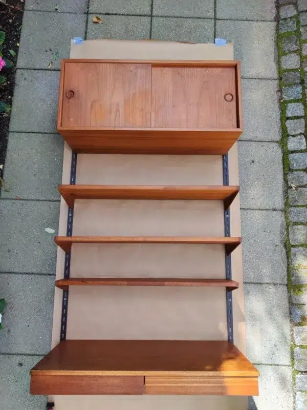 Reolsystem, Kai Kristiansen, b: 85 d: 40, teak