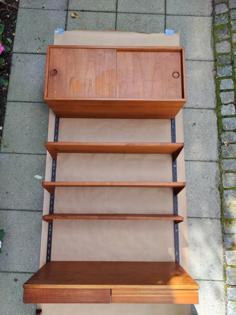 Kai Kristiansen Reolsystem, Kai Kristiansen, b: 85 d: 40, teak