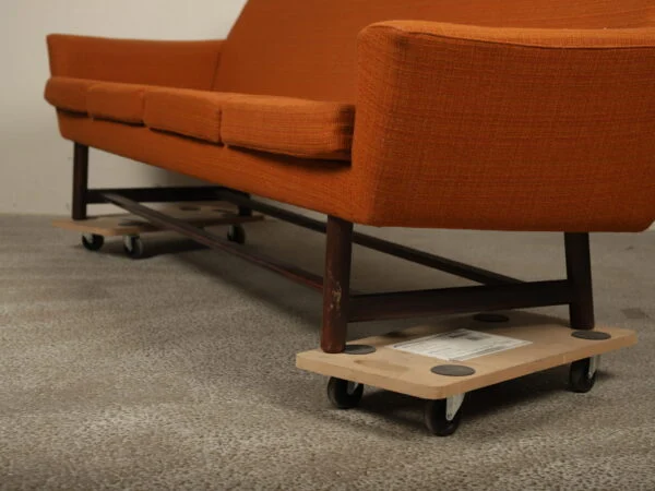 Trepersoners sofa, til ompolstring — billede 4