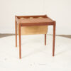 Sidebord med magasinholder, teak, Brdr. Furbo