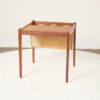 Sidebord med magasinholder, teak, Brdr. Furbo