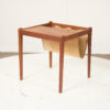 Sidebord med magasinholder, teak, Brdr. Furbo
