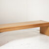 Bænk, egetræ, vintage ikea