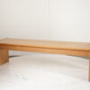 Bænk, egetræ, vintage ikea