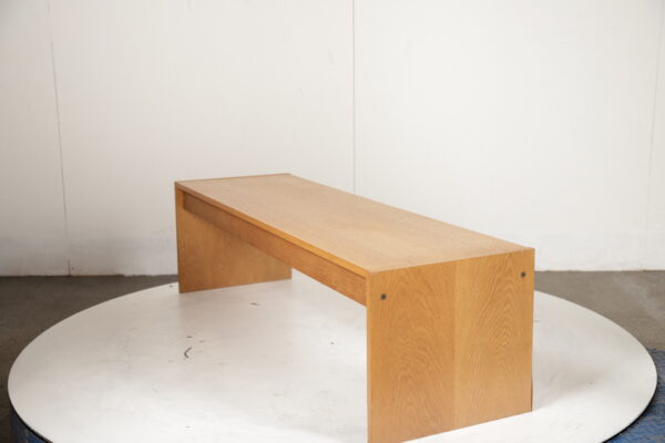 Bænk, egetræ, vintage ikea
