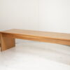 Bænk, egetræ, vintage ikea