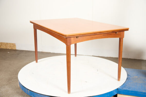 Spisebord med hollandsk udtræk, teak