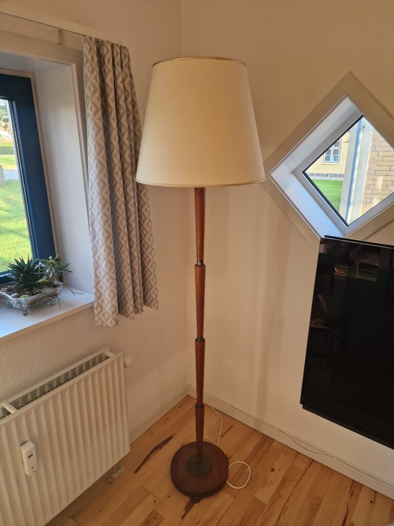 Standerlampe, teak