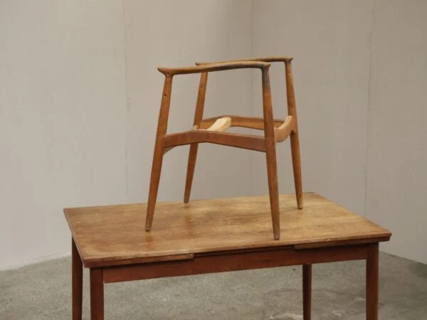 Erik Buch Captains Chair Armstol, Erik Buch Captains Chair, egetræ, til renovering — billede 7