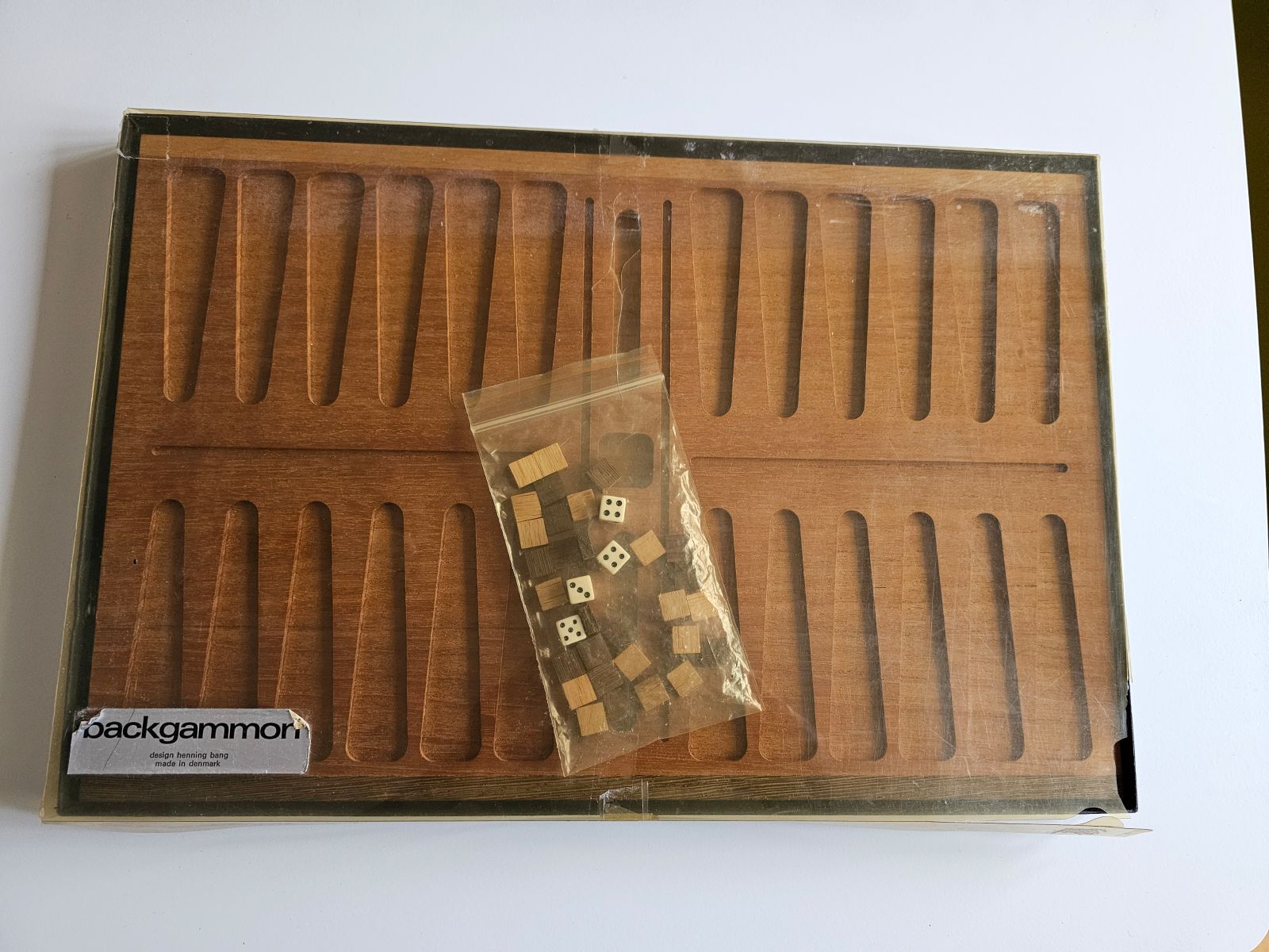 Backgammon by Henning Bang, Teak