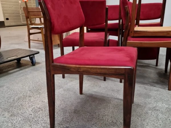 Bramin Otte stk spisestole af Bramin, palisander — billede 5