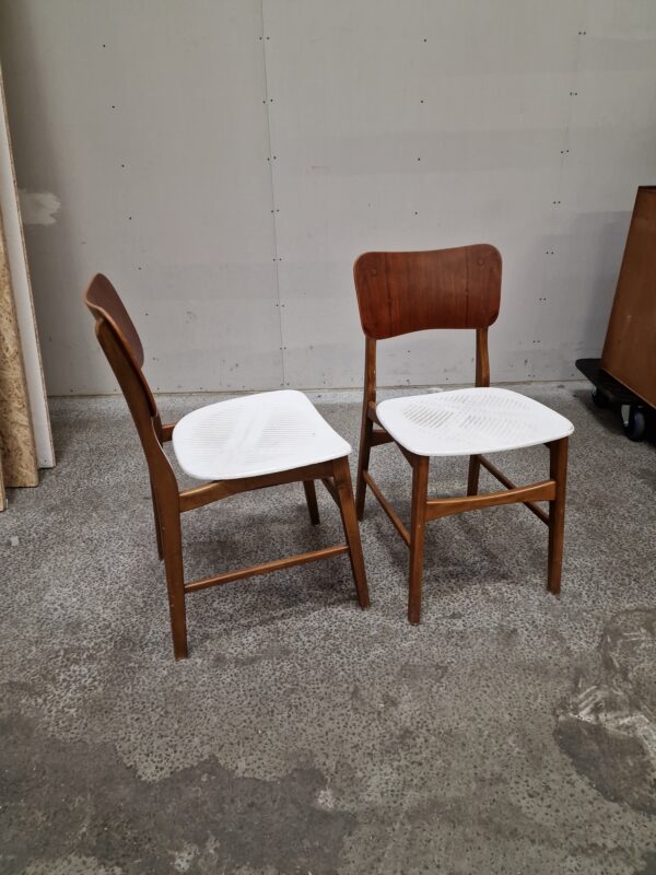 2 stk “Ib Kofod Larsen” spisestole, teak