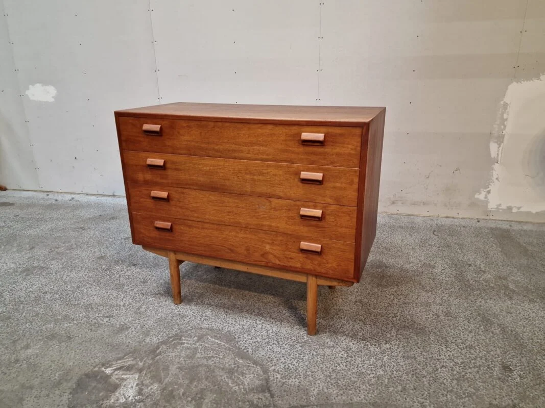 Børge Mogensen Kommode med fire brede skuffer, teak, Børge Mogensen #2