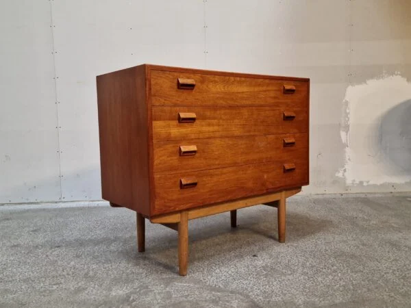 Børge Mogensen Kommode med fire brede skuffer, teak, Børge Mogensen #2 — billede 10