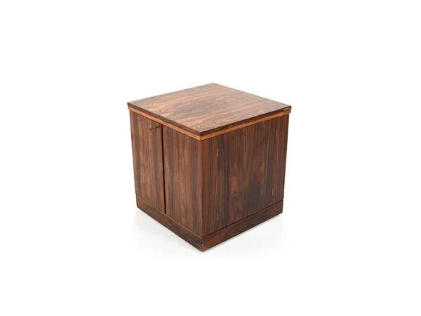 Torbjørn Afdal for Bruksbo Cube Bar Cabinet, palisander, Torbjørn Afdal for Bruksbo