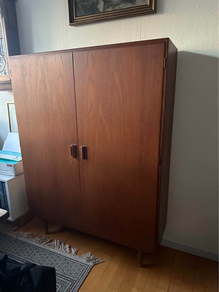Dækketøjsskab, teak, Børge Mogensen